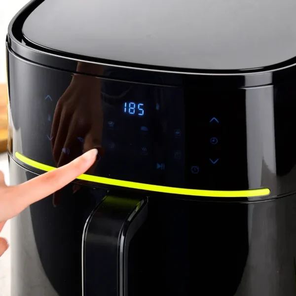 Freidora de aire de 6 litros de capacidad, 1500W de potencia y pantalla táctil ! - Imagen 3